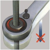 Hartschaumeinlage mit Kombi-Ratschenschlüsselsatz mit Stoppkappe 1 F